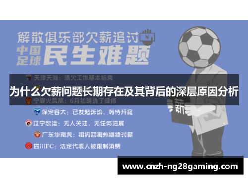 为什么欠薪问题长期存在及其背后的深层原因分析