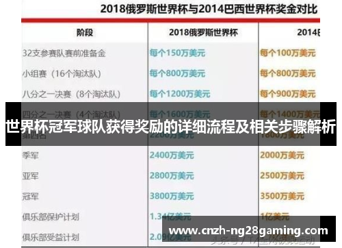 世界杯冠军球队获得奖励的详细流程及相关步骤解析