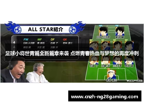 足球小将世青篇全新篇章来袭 点燃青春热血与梦想的再度冲刺